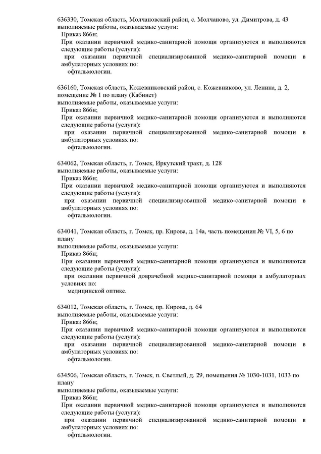Лицензия оптики Живой Взгляд